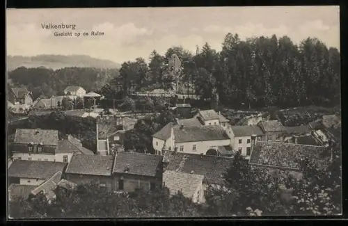AK Valkenburg, Gezicht op de Ruine