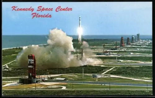 AK Cape Kennedy, Abflug einer Rakete von der Abschussrampe