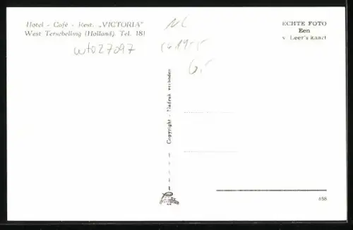 AK West Terschelling, Hotel Victoria