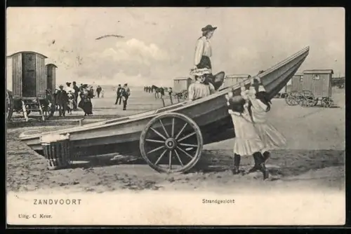 AK Zandvoort, Strandgezicht