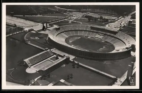 AK Berlin, Reichssportfeld, Blick auf das Olympia-Stadion
