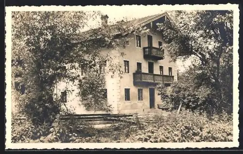 Foto-AK Grassau / Chiemgau, Ansicht vom Gasthaus