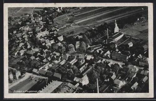 AK Böhlen / Grossbreitenbach, Ortsansicht vom Flugzeug aus
