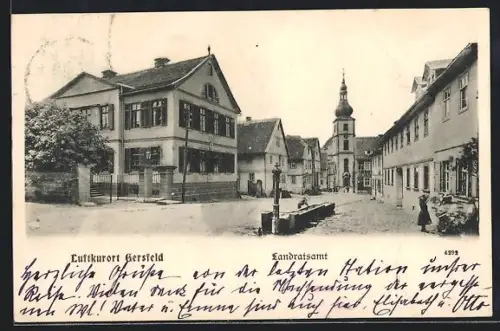 AK Gersfeld, Landratsamt mit Tränke