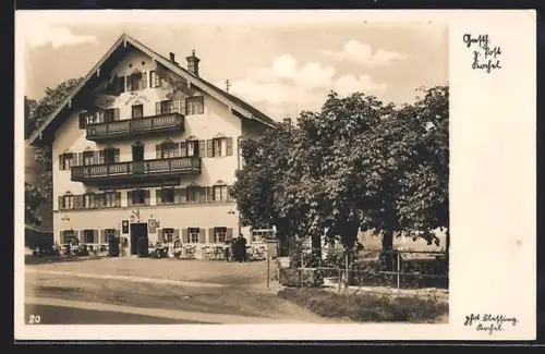AK Kochel, Gasthof zur Post