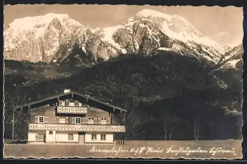 AK Schönau /Obb., Gasthof Kramerlehen