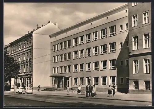 AK Berlin-Prenzlauer Berg, 24. Oberschule in der Kastanienallee