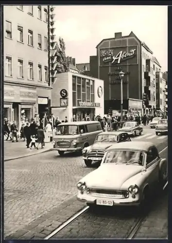 AK Berlin-Prenzlauer Berg, Schönhauser Allee, S-Bahnhof