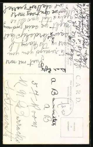 AK Matrosen bei einem Boxkampf