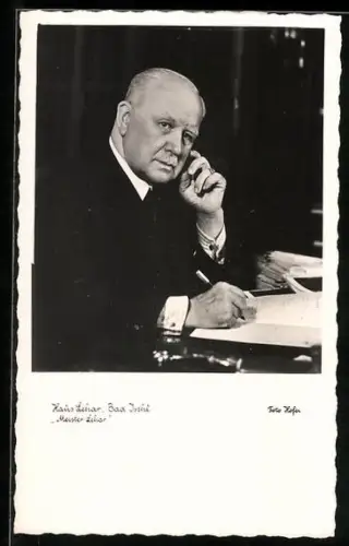 AK Bad Ischl, Haus Lehar, Meister Lehar