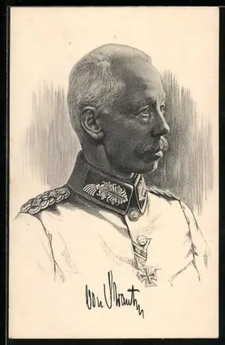 AK General der Infanterie von Strantz in Uniform