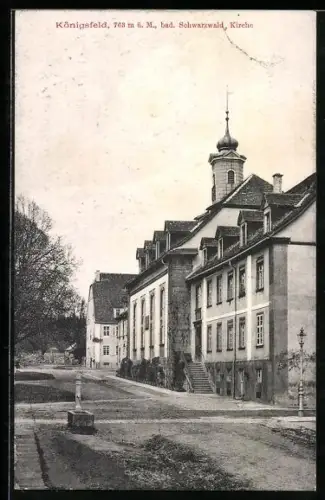 AK Königsfeld /bad. Schwarzwald, Kirche