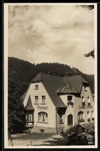 AK Kutterau / Schwarzwald, Pension Gasthaus Schmelze