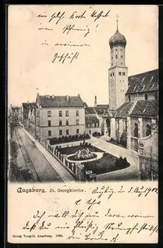 AK Augsburg, St. Georgkirche