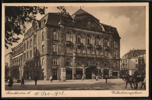 AK Frankfurt-Nordend, Partie am Volksbildungsheim