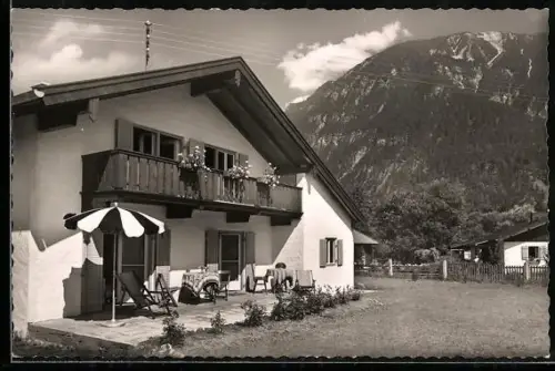 AK Garmisch-Partenkirchen, Gasthof Landhaus Fischer, Loisachstrasse 7