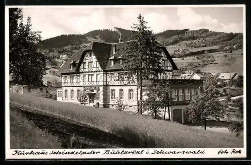 AK Bühlertal i. Schwarzwald, Kurhaus Schindelpeter