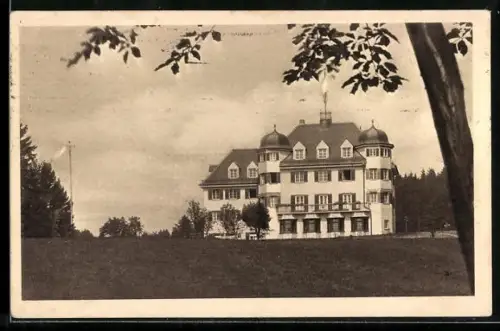 AK Tutzing a. Starnbergersee, Erholungsheim des Bayer. Verkehrsbeamten-Vereins