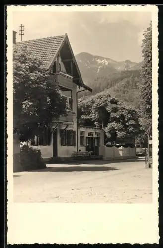Foto-AK Grassau / Chiemgau, Gasthaus Weissbräu