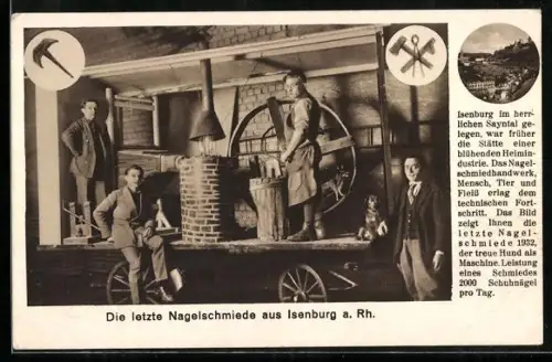 AK Isenburg / Sayntal, die letzte Nagelschmiede