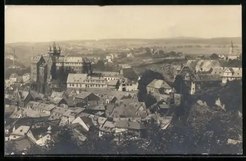 AK Oranienstein-Diez, Teilansicht mit Schloss