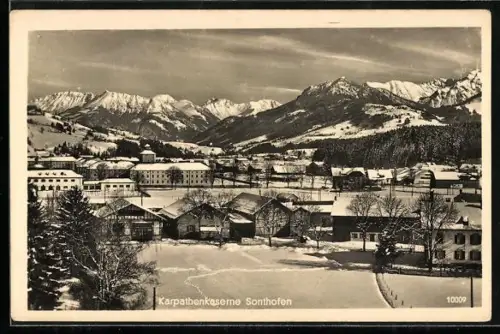 AK Sonthofen, Karpathenkaserne im Winter
