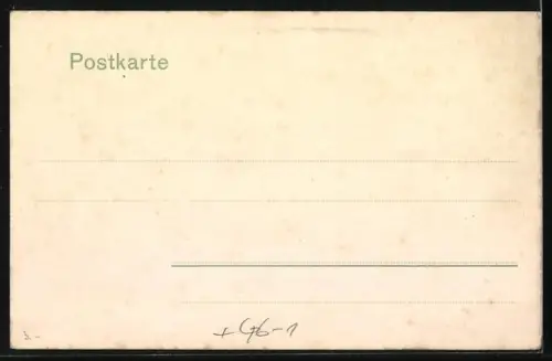 AK Augsburg, Bischöfliche Residenz mit Strassenbahn