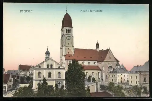 AK Pfersee, Neue Pfarrkirche