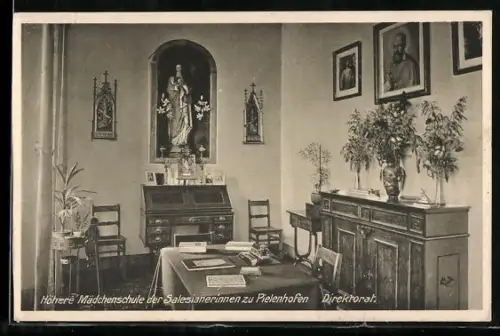 AK Pielenhofen, Höhere Mädchenschule der Salesianerinnen, Direktorat, Innenansicht