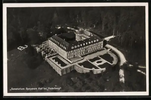 AK Heidelberg / Neckar, Sanatorium Speyerers Hof