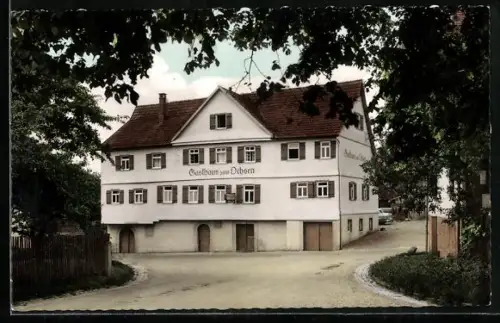 AK Zwerenberg /Calw, Gasthaus zum Ochsen, Inh. M. Dürr