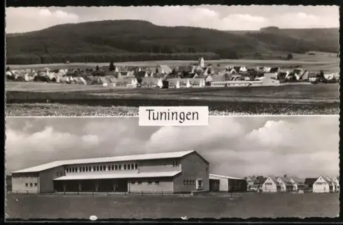 AK Tuningen, Ortsansicht und Mehrzweckhalle