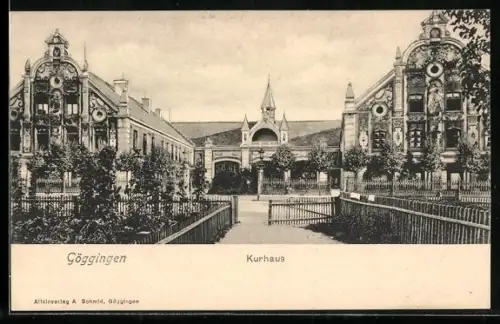 AK Göggingen / Schwaben, Kurhaus