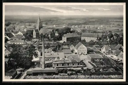 AK Westerstede /Oldbg., Molkerei-Genossenschaft, Kirche, Ortsansicht
