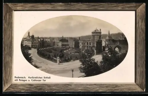 AK Andernach, Kurfürstliches Schloss, Anlagen, Coblenzer Tor