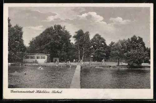 AK Schildau, Freienaurabad, Seebad