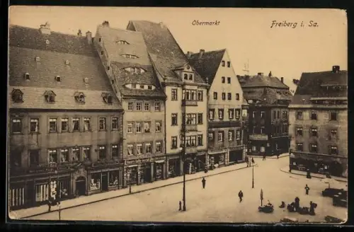 AK Freiberg i. Sa., Obermarkt