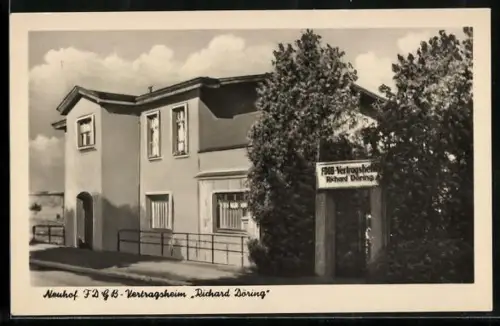 AK Neuhof / Heringsdorf, FDGB-Vertragsheim Richard Döring