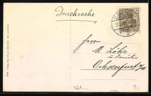 AK Elberfeld, Schwebebahn bei Sonnborn