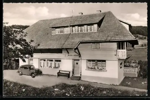 AK Ehrsberg /Schwarzwald, Gasthaus Pension Wolfeck, Bes. Ernst Meier