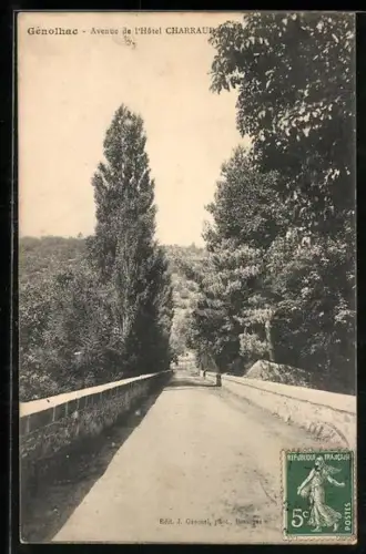 AK Génolhac, Avenue de l`Hôtel Charraud