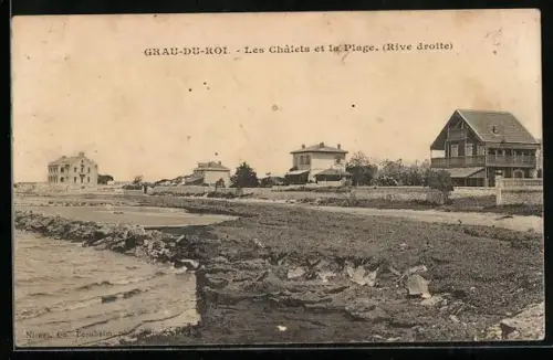 AK Grau-du-Roi, Les Châlets et la Plage, Rive droite
