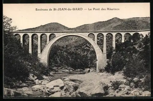 AK Saint-Jean-du-Gard, Le Pont des Abarines