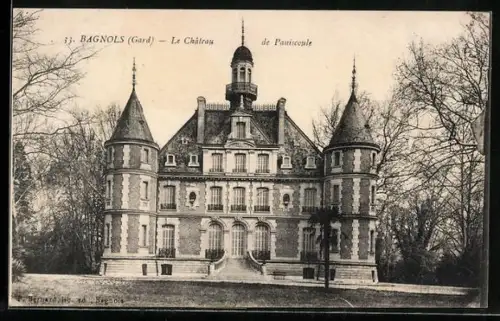 AK Bagnols /Gard, Le Château de Paniscoule