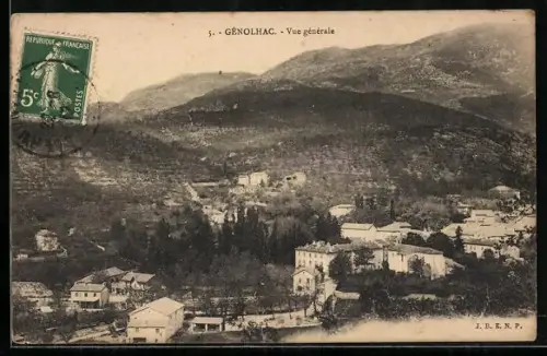 AK Génolhac, Vue générale