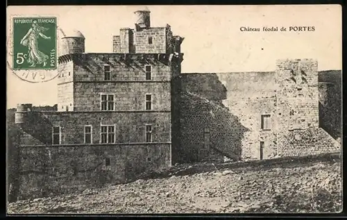 AK Portes, Château féodal