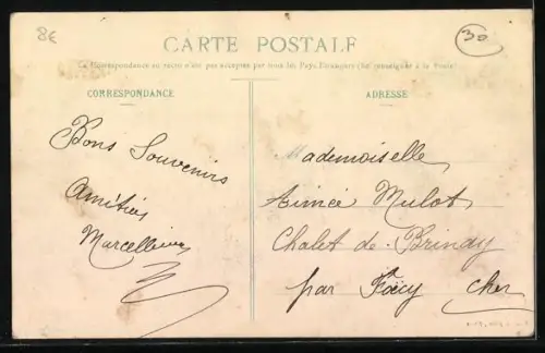 AK Saumane-le-Castellas, Vue prise du Pont