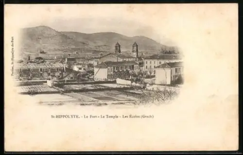 AK St-Hippolyte, Le Fort, Le Temple, Les Écoles, Grach