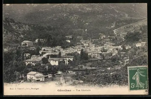 AK Génolhac, Vue Générale