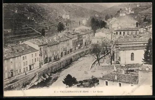 AK Valleraugue /Gard, Le Quai